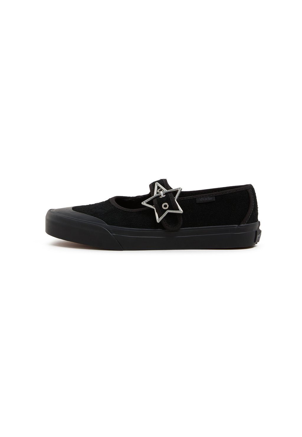 Балетки с ремешком на щиколотке MARY JANE Vans, черный