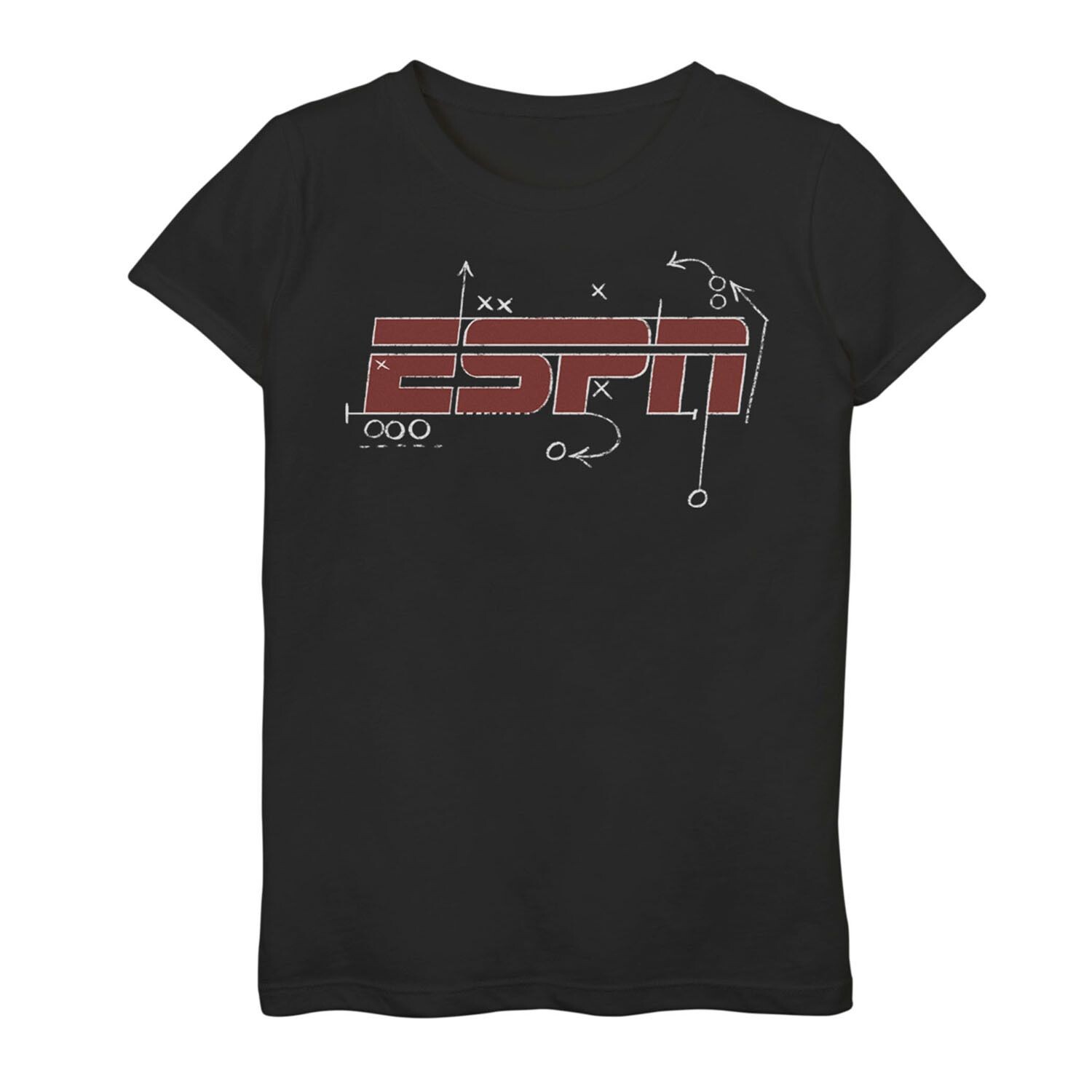 

Футболка с логотипом ESPN Playbook для девочек 7–16 лет Licensed Character