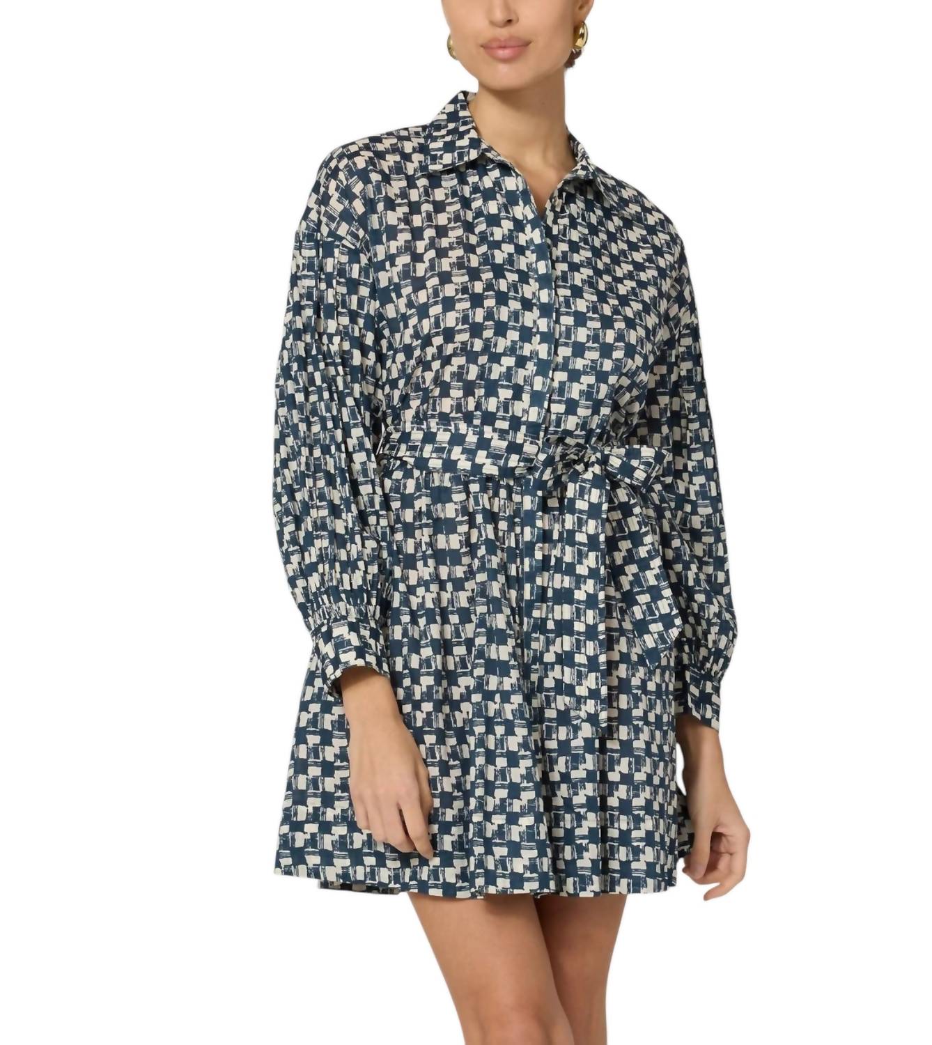 

Мини-платье Collette в Биаррице Cleobella, цвет biarritz