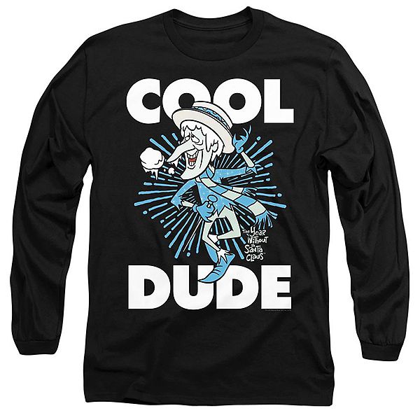 

Футболка с длинным рукавом The year without a santa claus cool dude Licensed Character