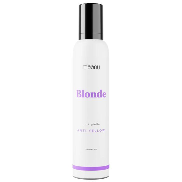 

Фиолетовая охлаждающая пена для светлых волос, 250 мл Maanu Blonde
