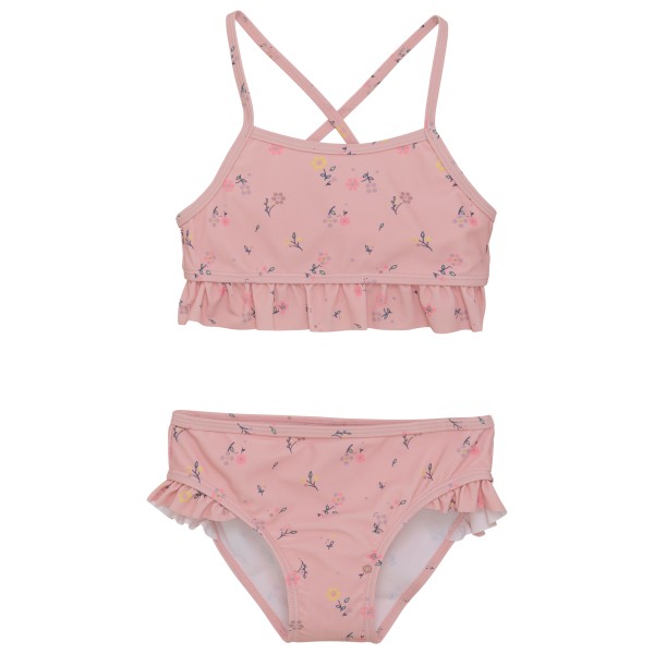 

Детское бикини с оборками aop - bikini Color Kids, красный