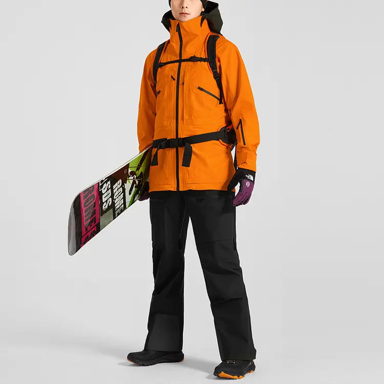 Куртка мужская уличная оранжевая The North Face, оранжевый — фото 4