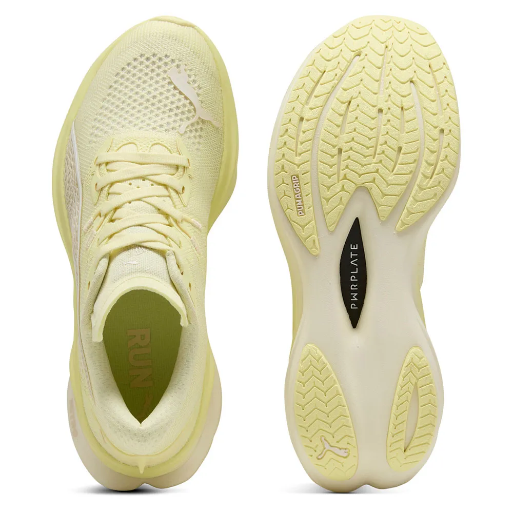 Беговые кроссовки Puma Deviate NITRO 3, желтый — фото 2