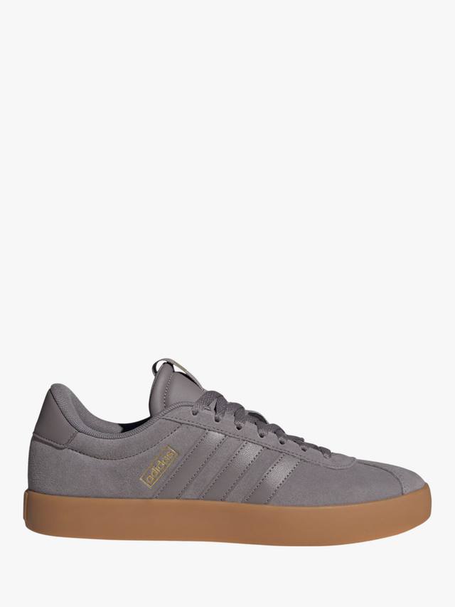 

VL Court кожаные шнурованные кроссовки adidas, Grey