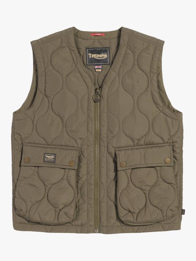 

Жилет Ontario Triumph Motorcycles, Olive