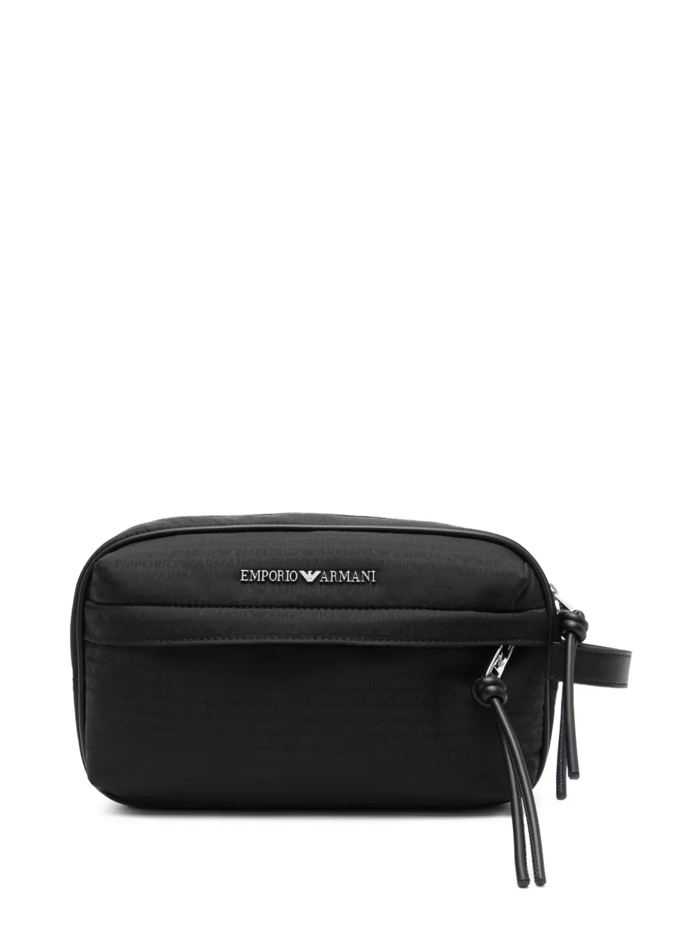 

Несессер с логотипом EMPORIO ARMANI, черный