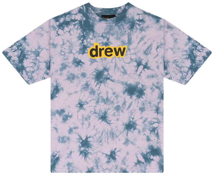 

Футболка Drew House Secret Letter Short-Sleeve Tee 'Lilac Tie Dye', фиолетовый