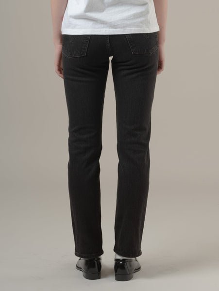 Черные узкие джинсы-клеш Levi's, Blacks — фото 3