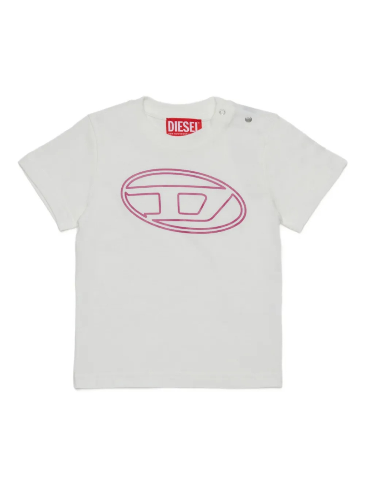 

Футболка с логотипом Diesel Kids, белый