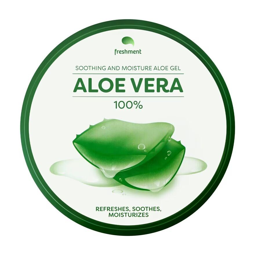 

Freshment Успокаивающий и увлажняющий гель алоэ 300 мл, Green