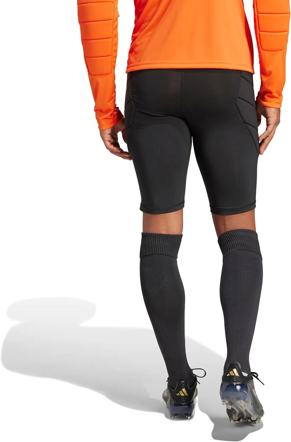 Мужские padded goalkeeper shorts adidas Squadra25, Black — фото 2