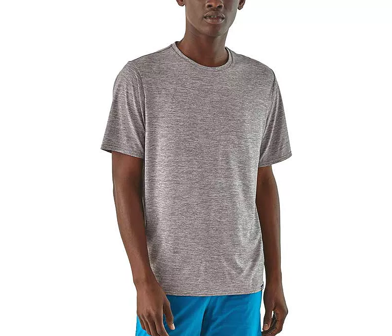 

Мужская рубашка Patagonia Capilene Cool на каждый день, цвет Feather Grey