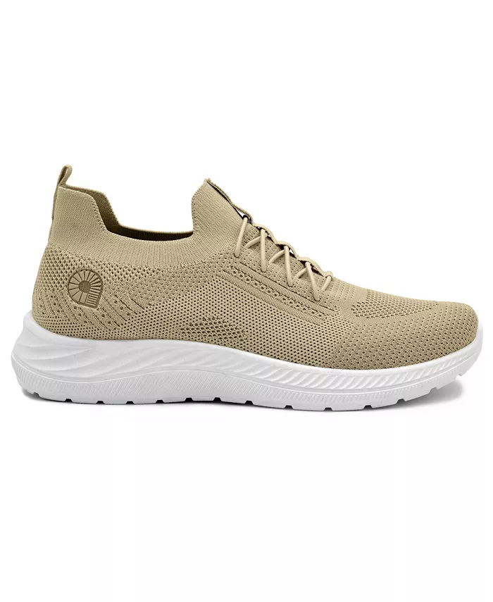Мужские кроссовки Flux Slip On Akademiks, коричневый/бежевый — фото 2