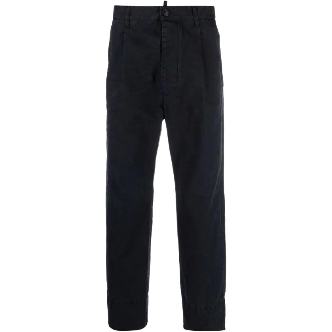 

DSQUARED 2 Брюки повседневные мужские черные FW22