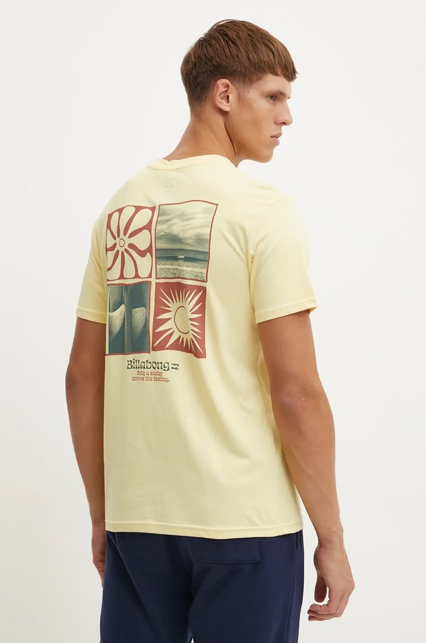 

Футболка Twin Fins Billabong, желтый
