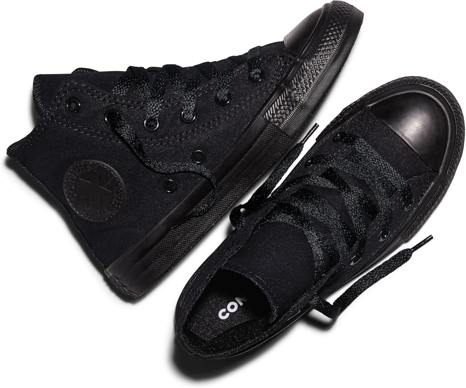 Женские кеды Converse Chuck Taylor All Star 2018 сезонные высокие, черный — фото 4