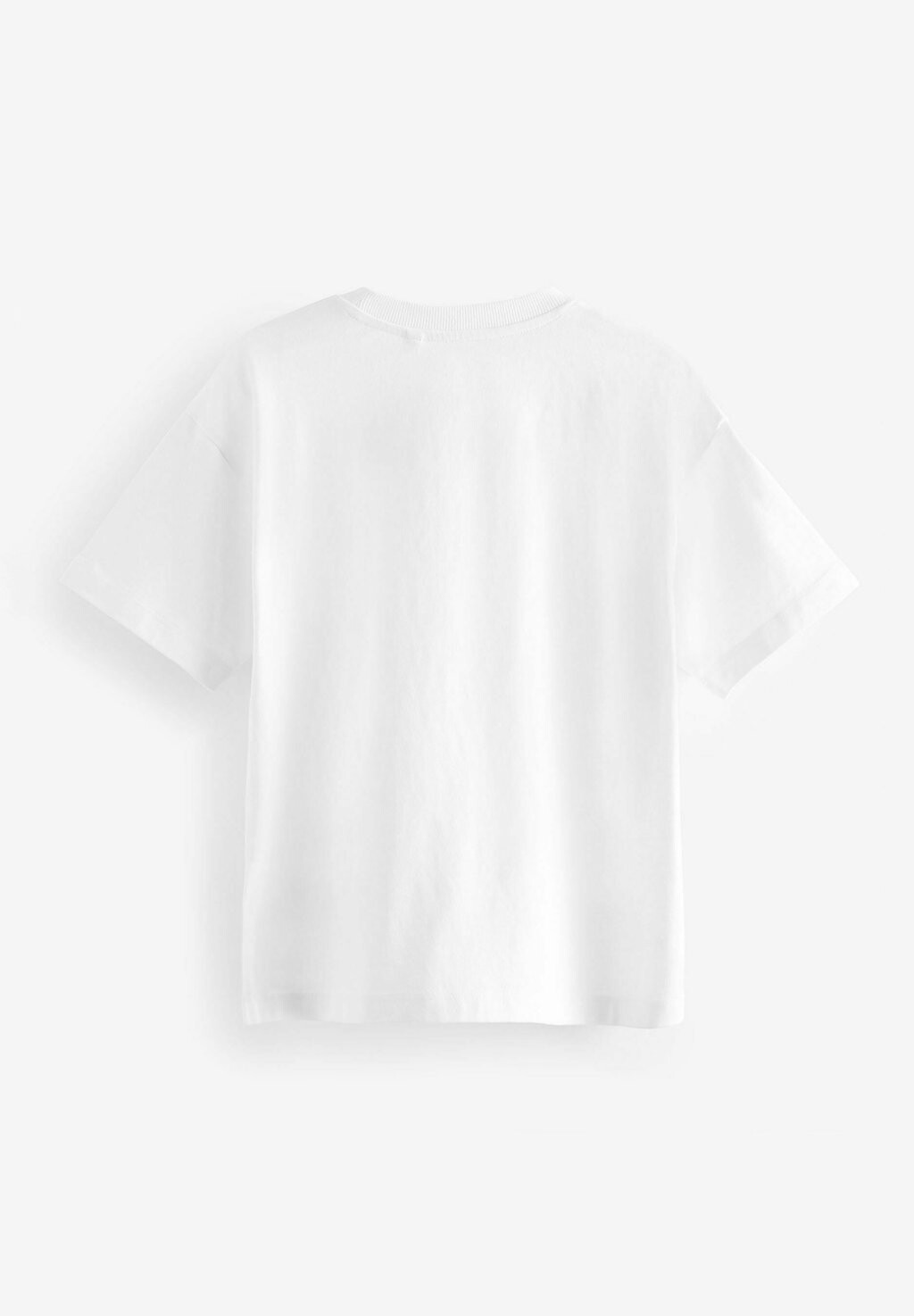 Футболка базовая RELAXED SHORT SLEEVE Next, цвет white — фото 2