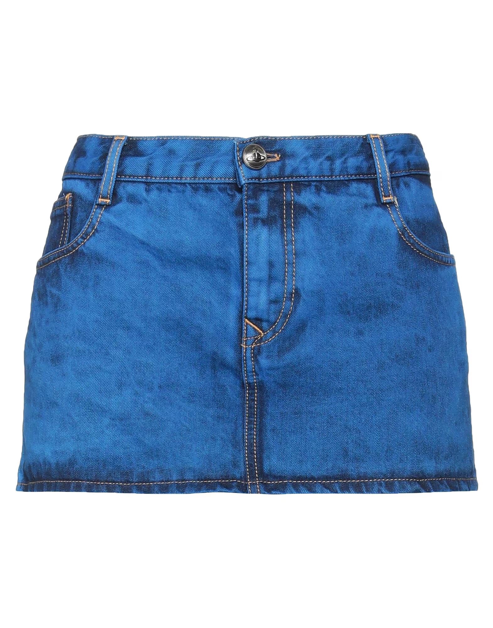 

Джинсовая юбка Vivienne Westwood, ярко-синий