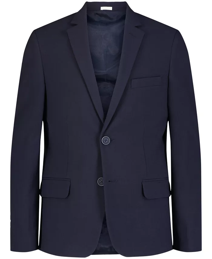 

Куртка Slim Fit Stretch для костюма, большие размеры Calvin Klein, синий