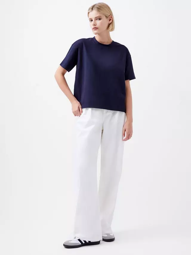 

Футболка French Connection Rallie Boxy Fit, цвет marine
