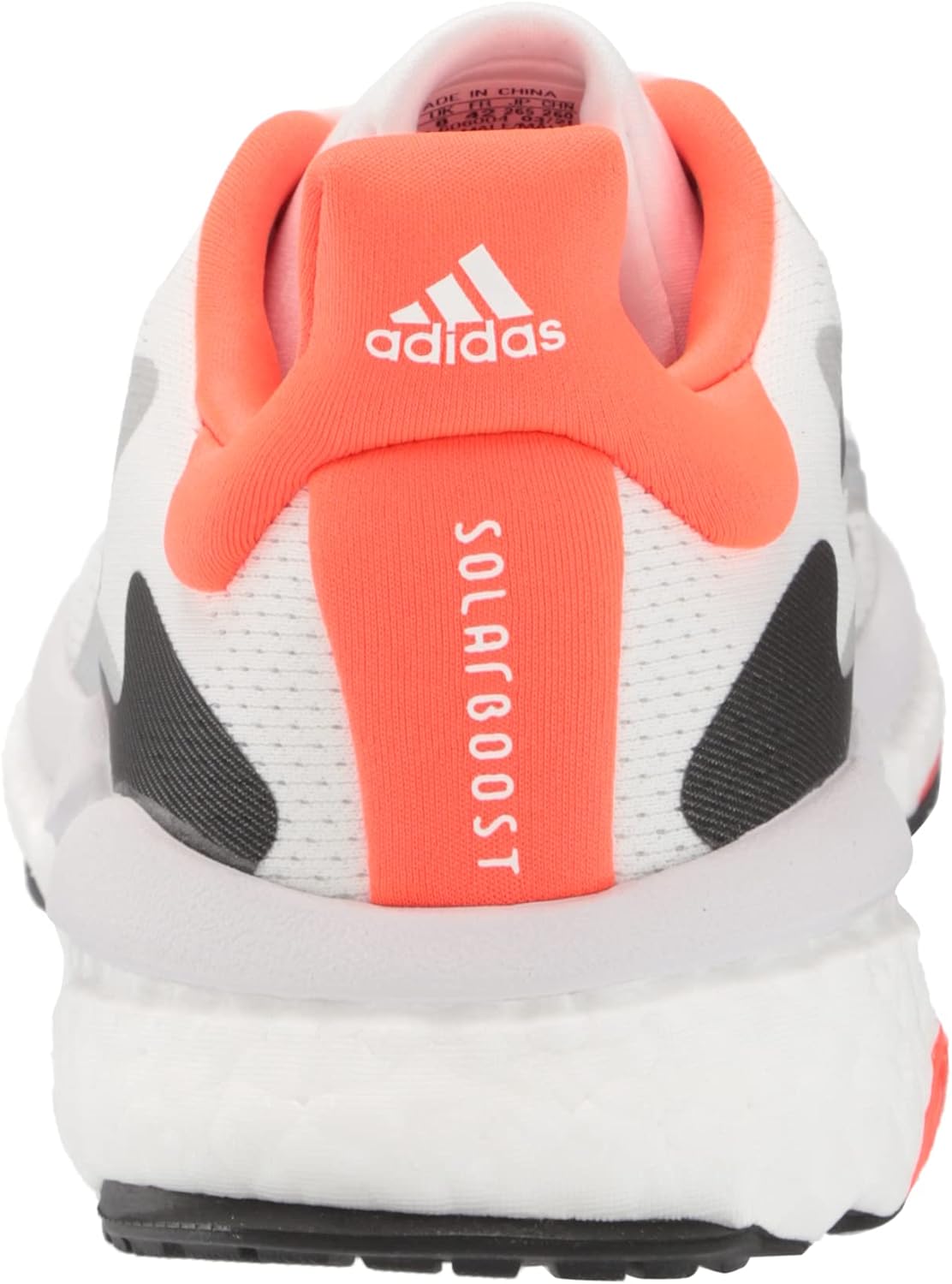 Мужские беговые кроссовки Adidas, белый/черный/красный — фото 3