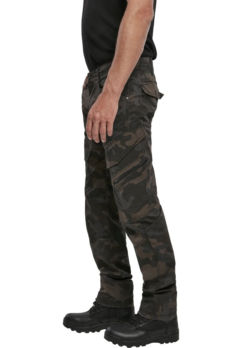 Брюки карго Adven Slim Fit Brandit, цвет darkcamo — фото 4
