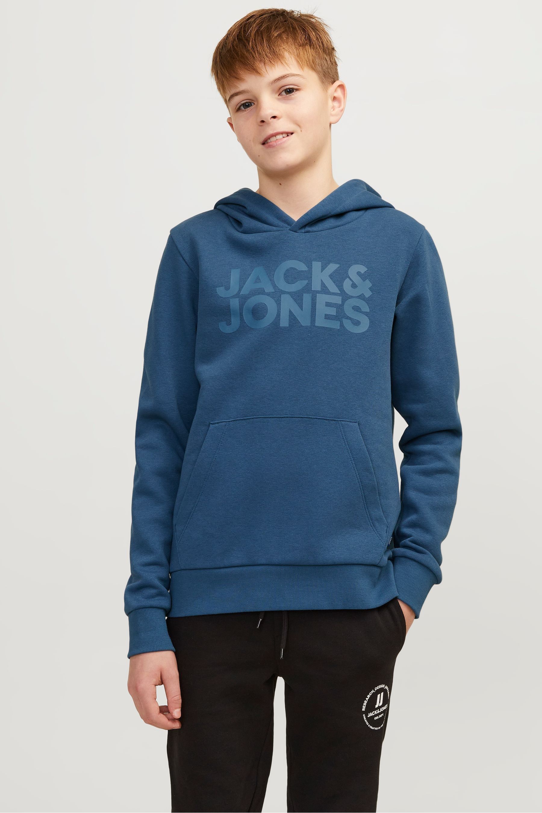 

Худи Jack & Jones с логотипом Jack & Jones Junior, синий