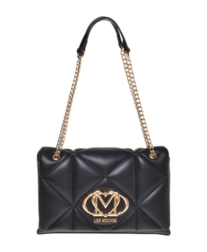 

Сумка через плечо с тиснением из искусственной кожи Love Moschino, черный