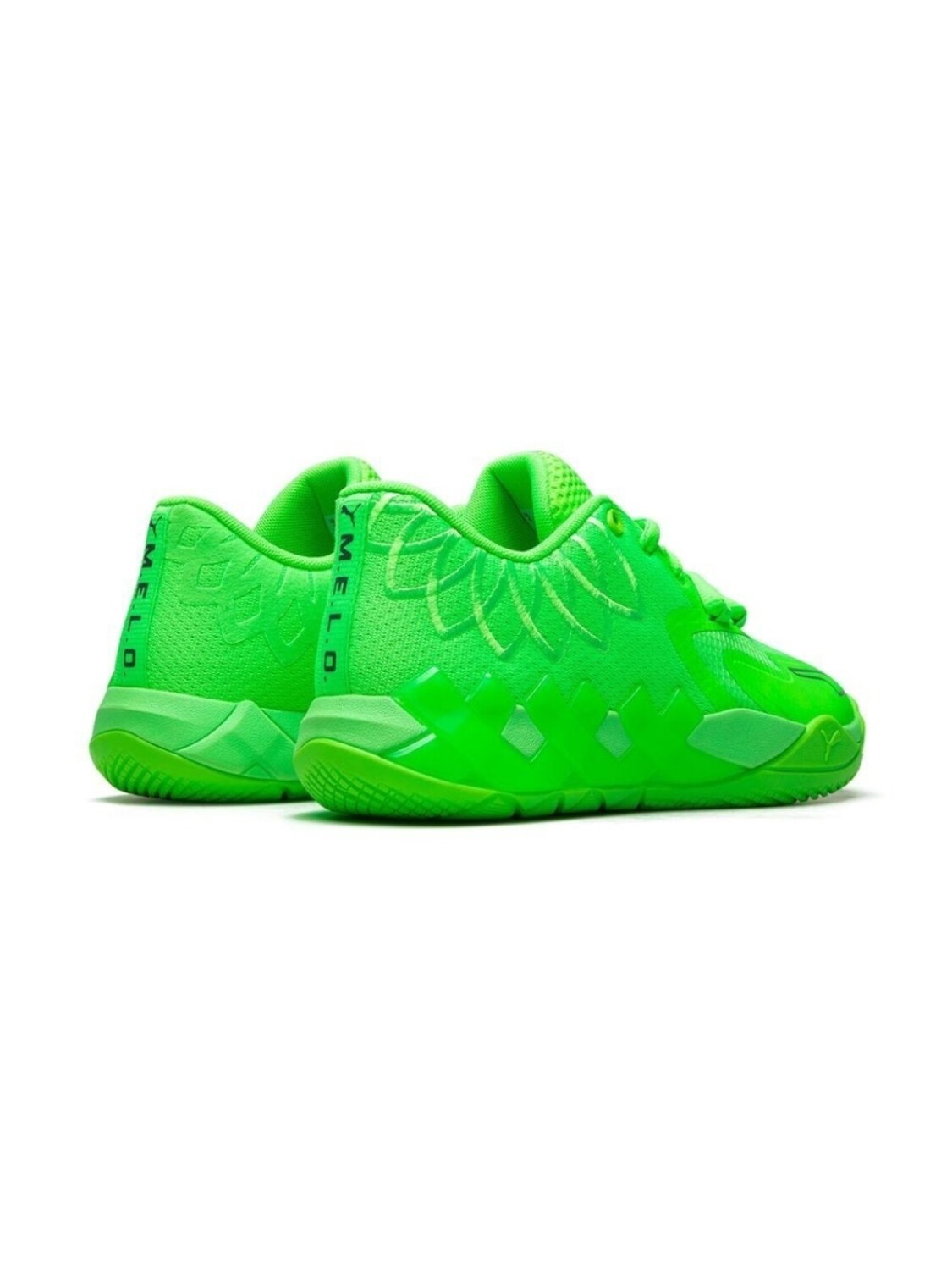 Puma Kids кроссовки MB.01 Low Volt, зеленый — фото 3