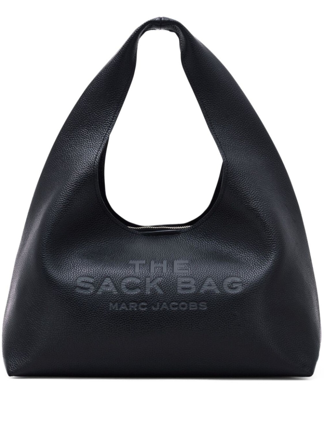 

Сумка-хобо Marc Jacobs The Sack с тисненым логотипом, черный