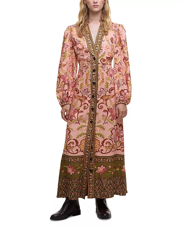 

Платье миди Alice Barbour, мультиколор