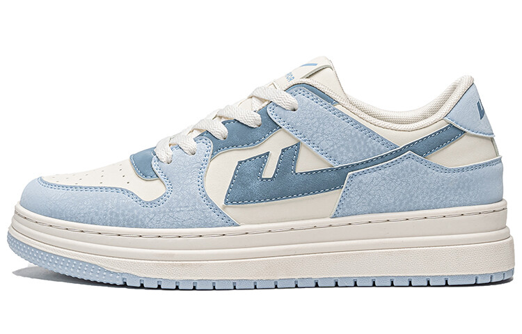 

Кроссовки WARRIOR Skateboarding Shoes Men Low-top Beige/Blue, бежевый/синий