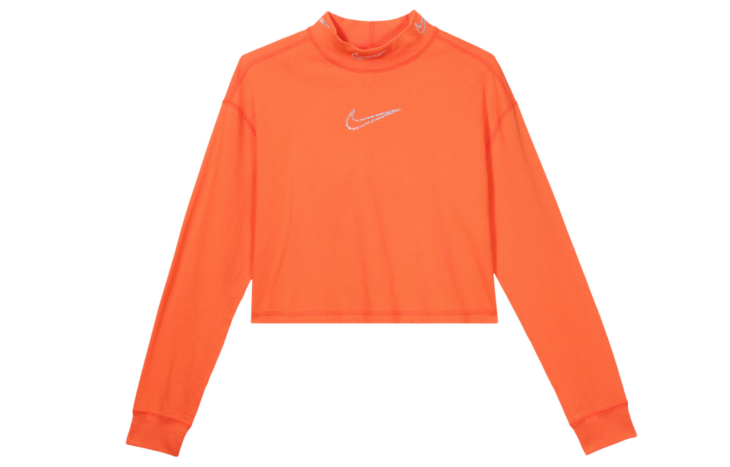 

Укороченный женский топ Team Orange Nike