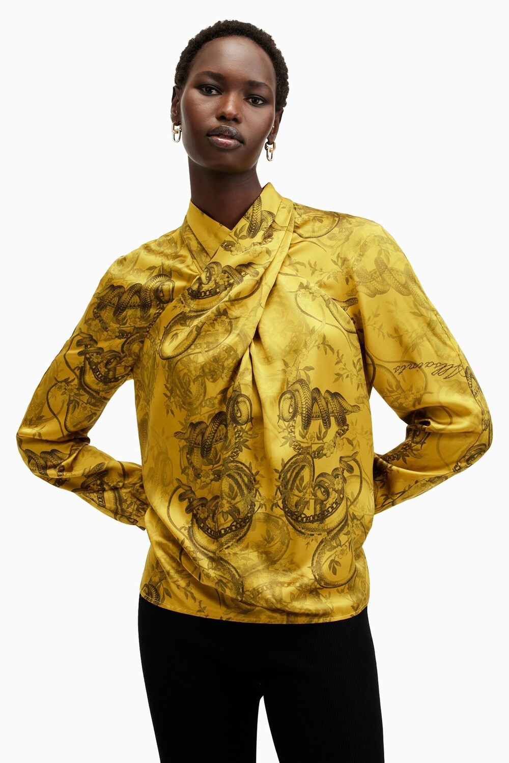 

Allsaints zola топ All Saints, желтый