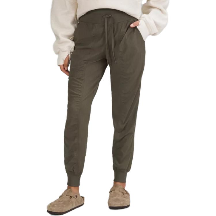 

Тренерские брюки Dance Studio FW22 вязаные женские Lululemon, зеленый