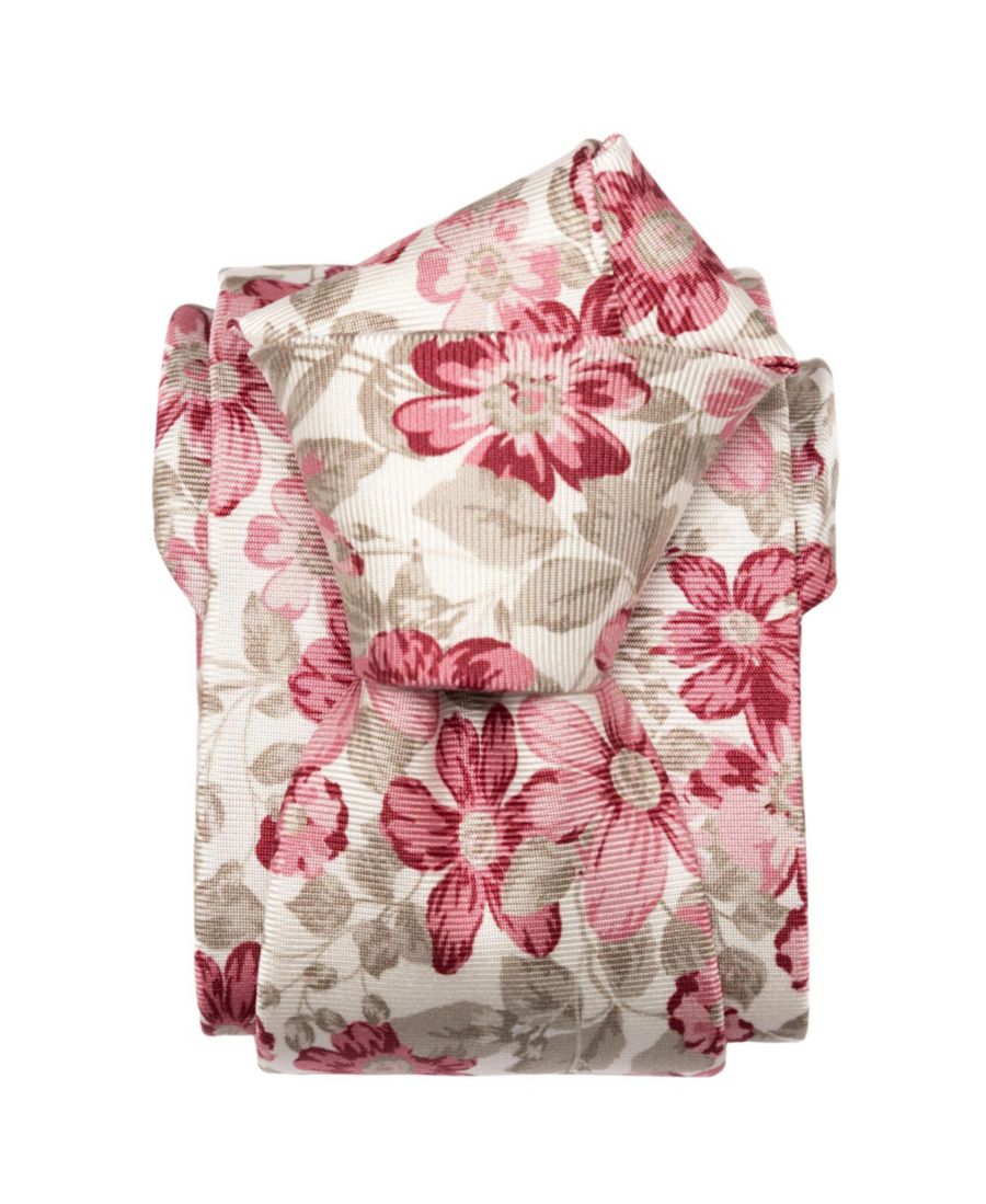 

Мужской галстук Altamura из шелка с принтом Elizabetta, Pink