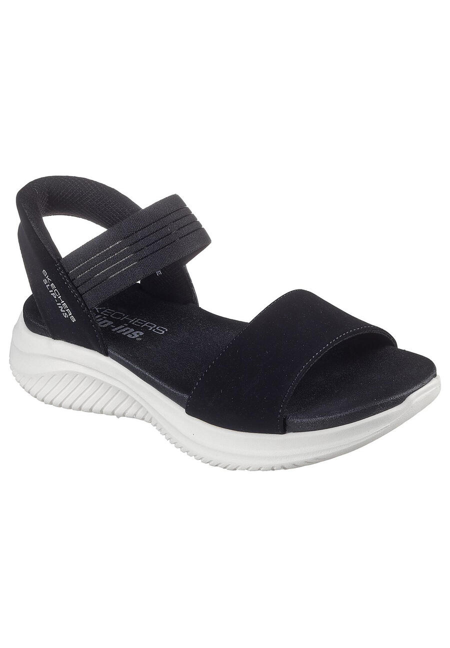 Женские сандалии Skechers Slip-Ins Ultra Flex 3.0 Summerville, женские, 119804, черные