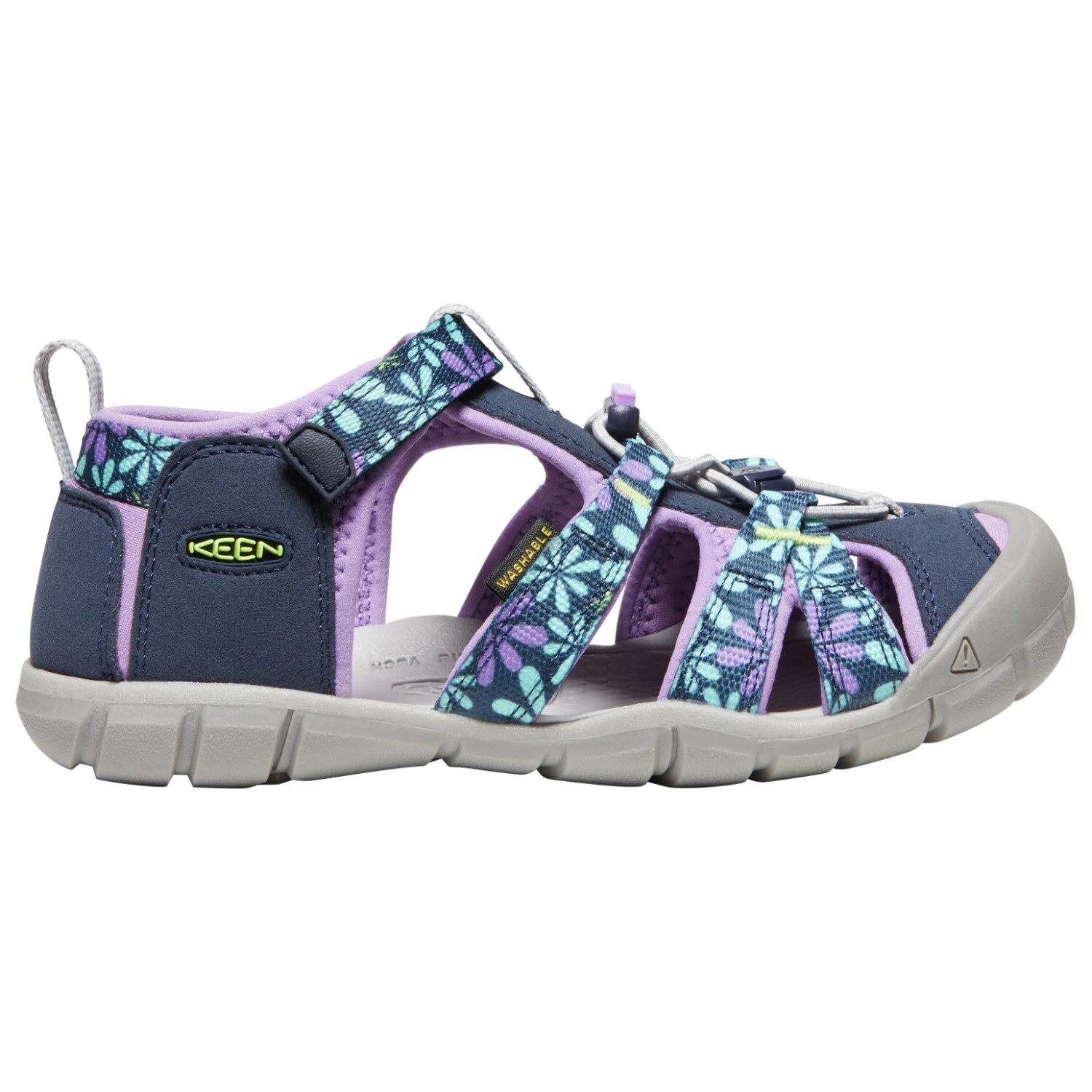 

Сандалии Keen Youth Seacamp II CNX, цвет Black Iris/African Violet