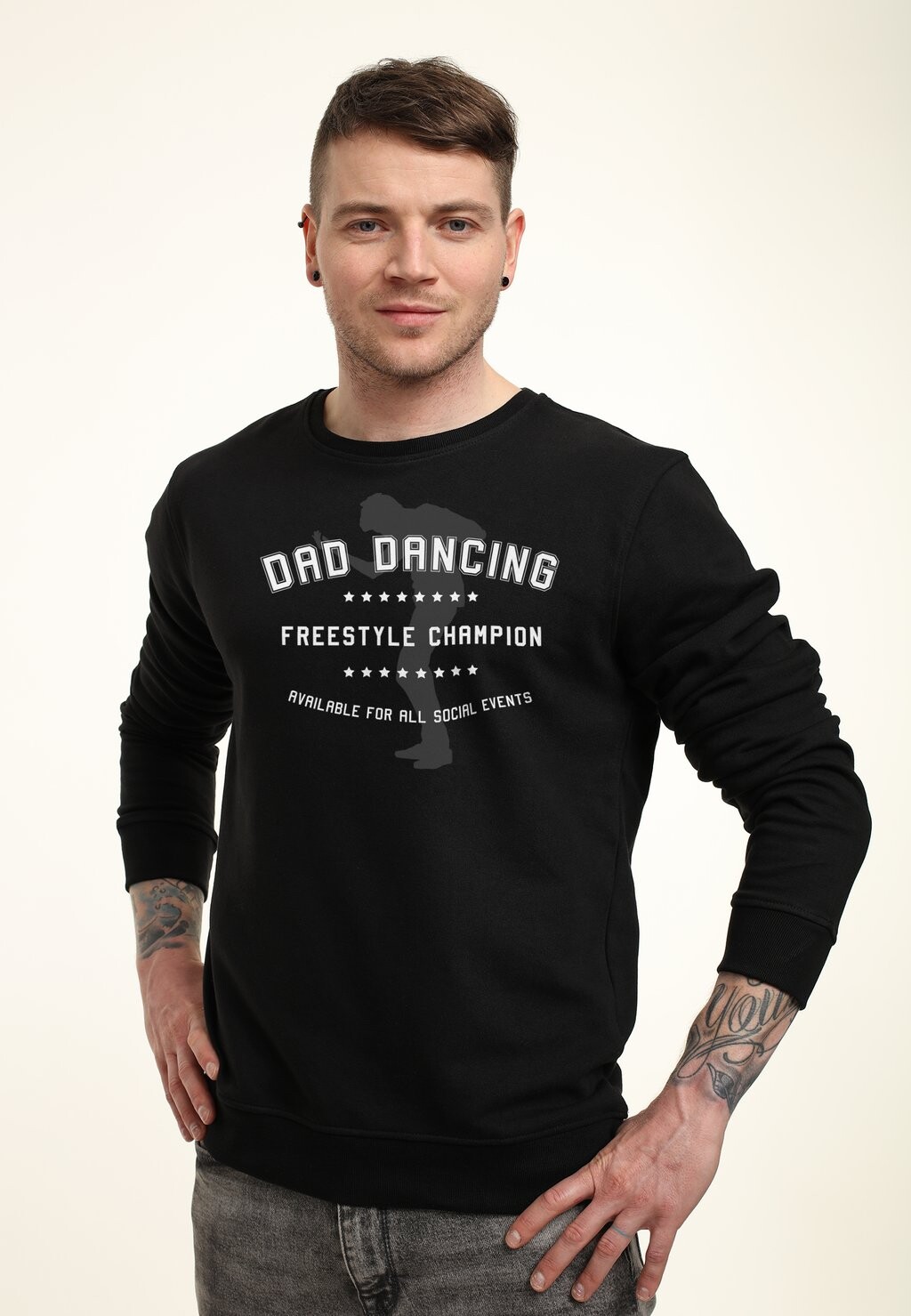 

Толстовка DAD DANCING Henry Tiger, черный
