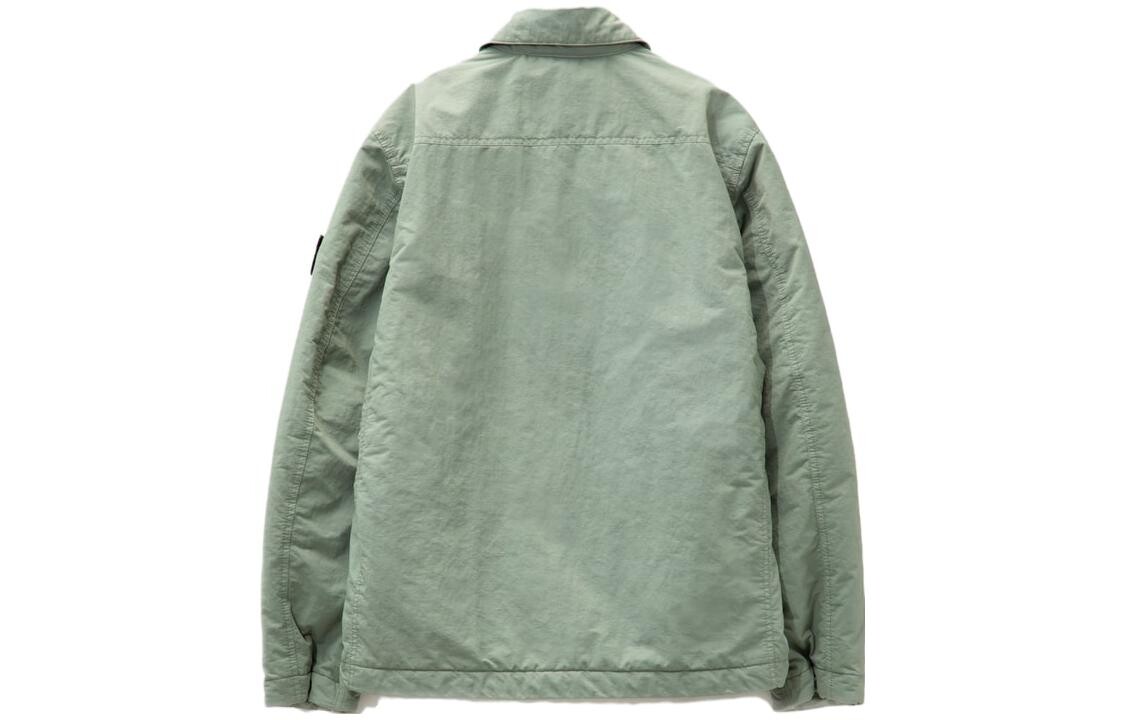 Куртка мужская зеленая Stone Island, зеленый — фото 2