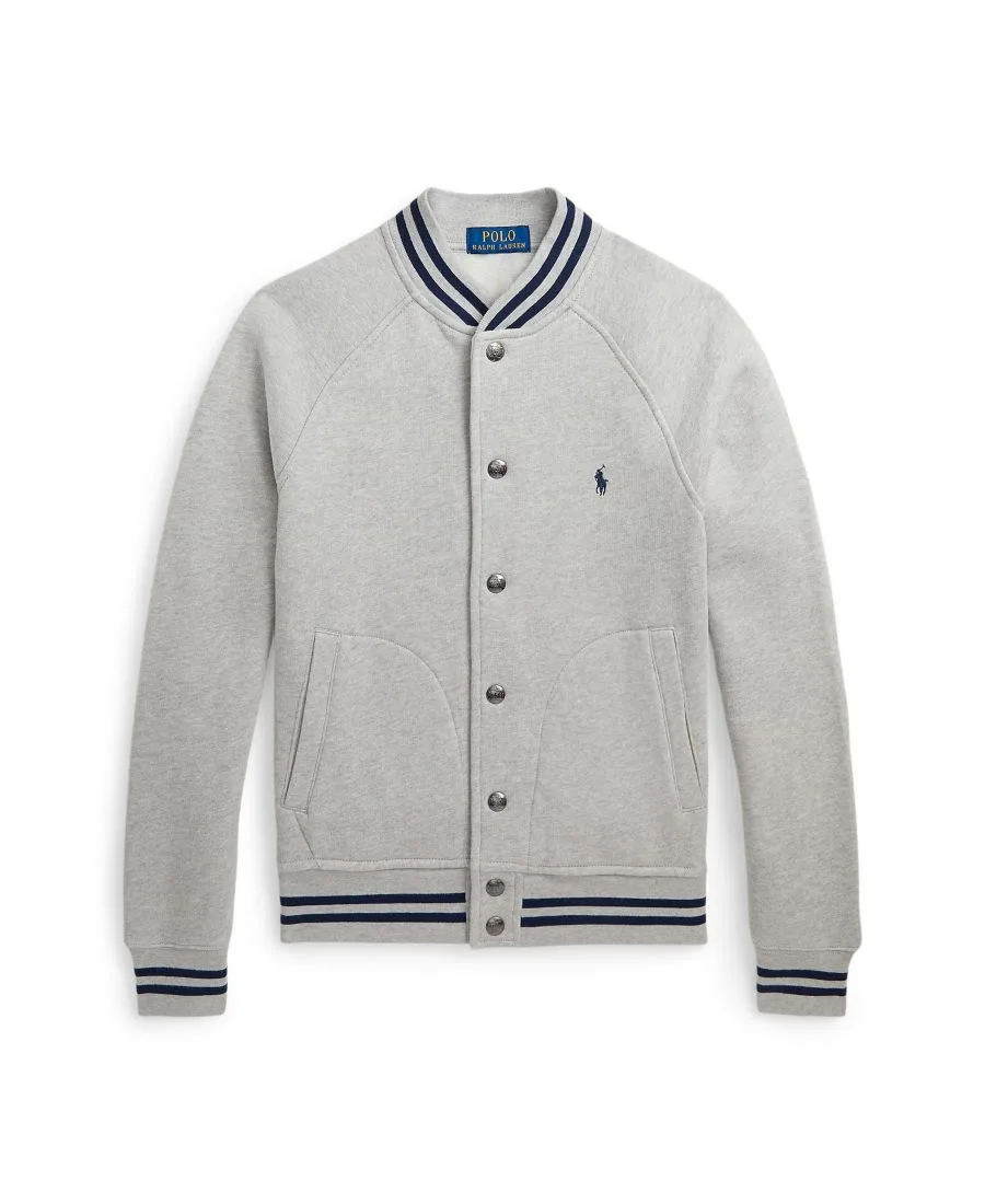 Бейсбольная куртка из флиса для мальчиков 8-20 лет Polo Ralph Lauren, Andover Heather