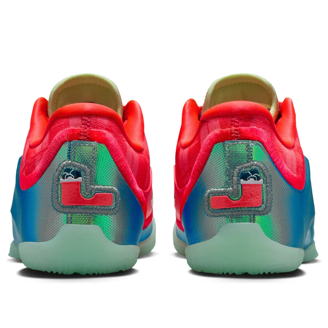 Кроссовки (GS) Nike LeBron 23 'Christmas', красный — фото 3