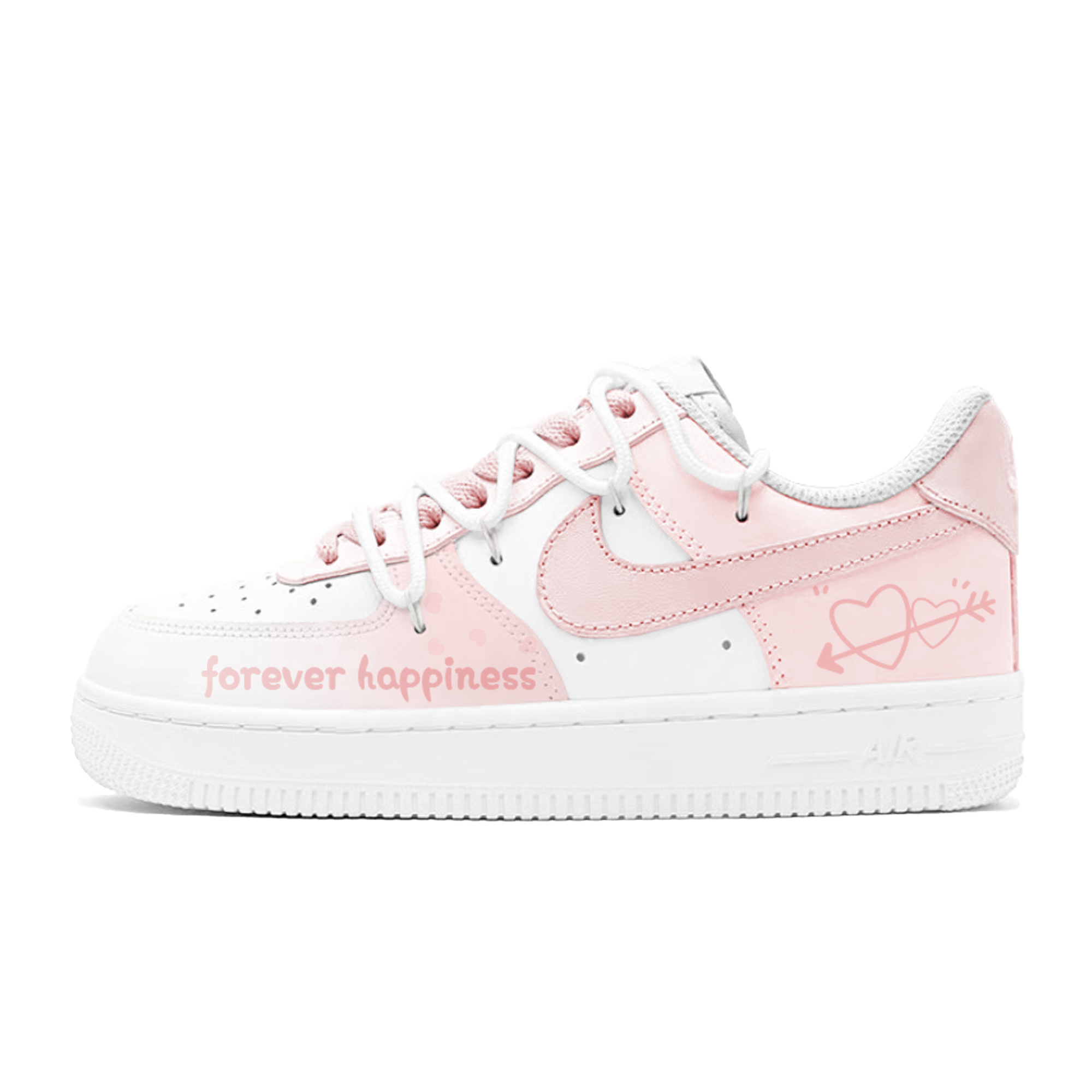 

Кроссовки Air Force 1 LE с низким верхом, амортизирующими, противоскользящими и износостойкими подошвами для детей и подростков Nike, белый