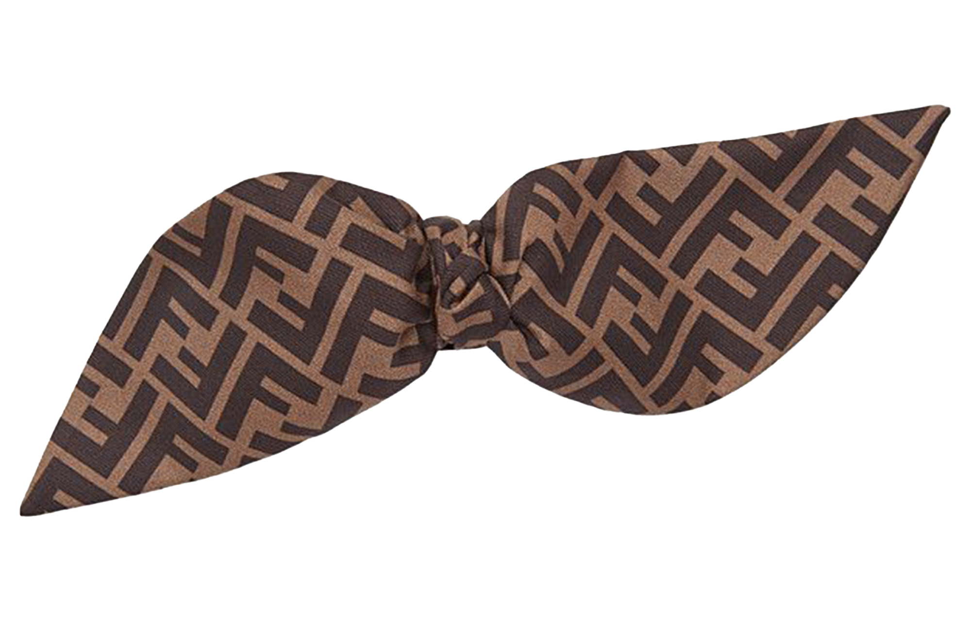 

Заколка для волос Ff Motif Bow FENDI, коричневый