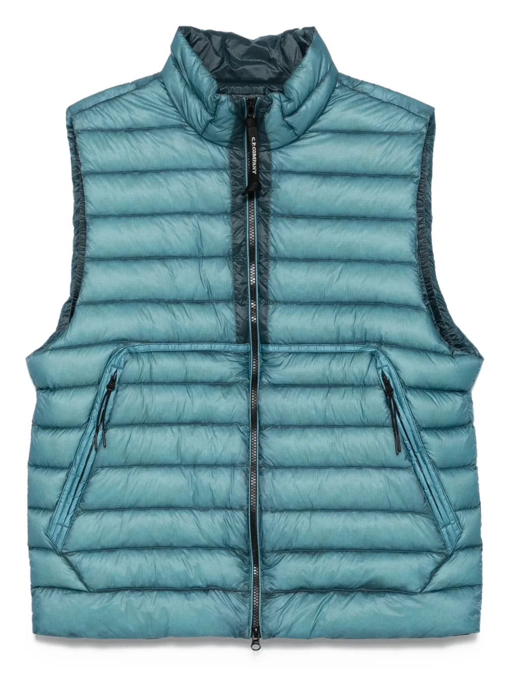 

Стеганый жилет на молнии C.P. Company, синий