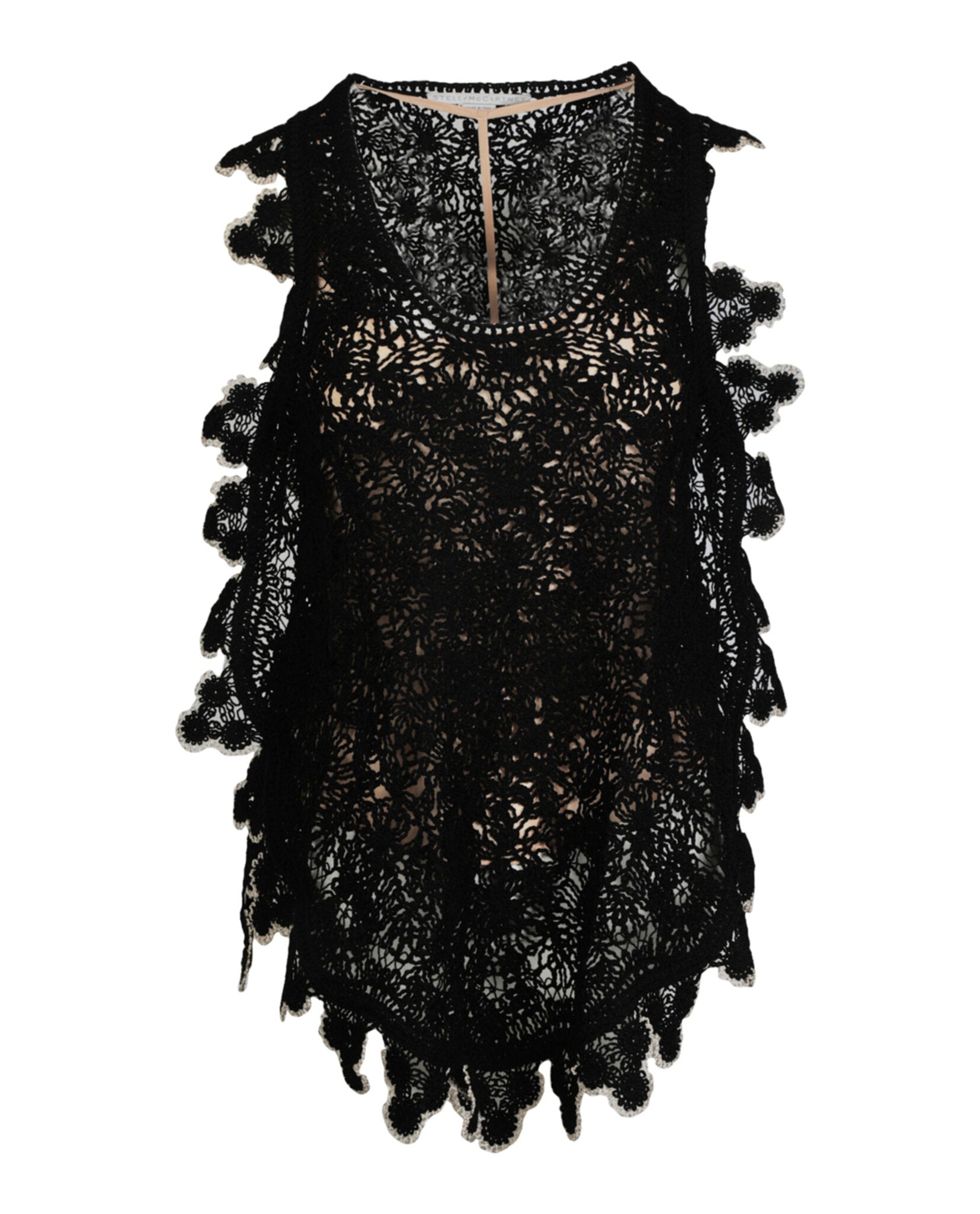 

Топ крючком Stella McCartney, черный