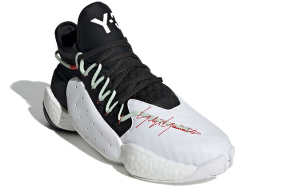Кроссовки adidas Y-3 BYW Ball 'Core Black', белый — фото 2