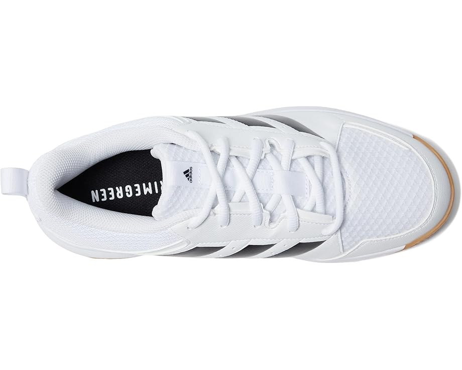 Кроссовки adidas Ligra 7 Volleyball Shoes, цвет White/Black/White — фото 2