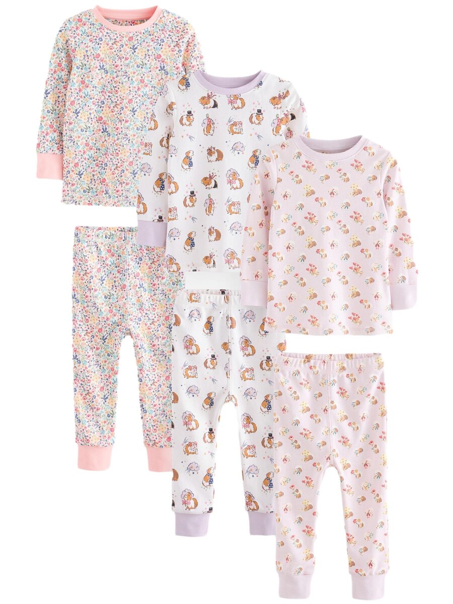 

Пижама Next Cath Kidston, цвет Lilac/Rose/White